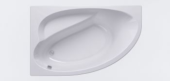 Ванна асимметричная NERO 150x95 L  PNT-NERO 150 L
