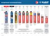 ЗУБР GOLD PRO 70, 850 мл, мелкопористая, c выходом до 65 л, пистолетная, монтажная пена (41157)